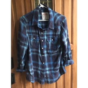 Mossimo Plaid Button Down